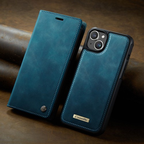 Removable Wallet Case Leather Flip Cover for iPhone 16e/15/14/13/12/11 Pro Max - Picture 17 of 25