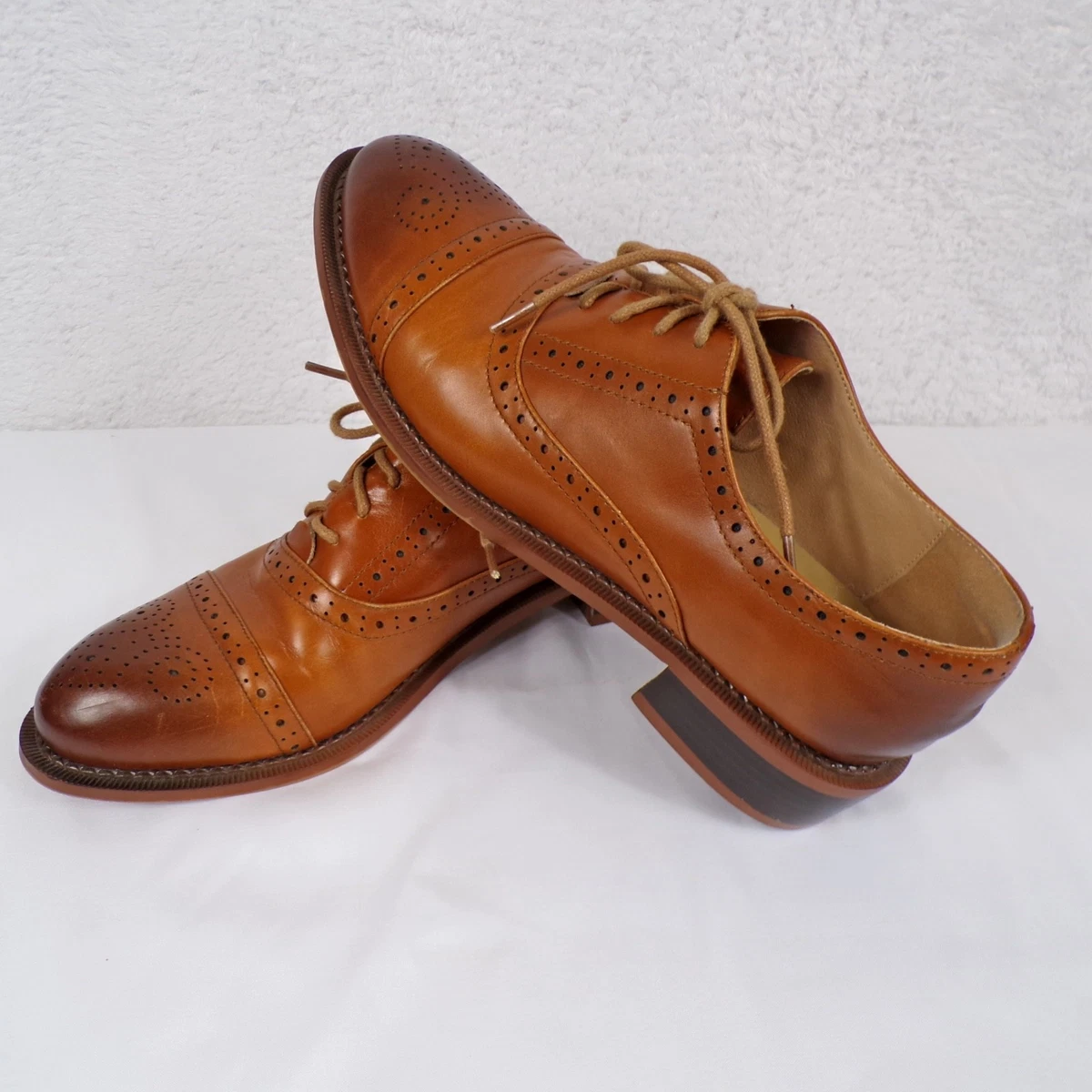 Vero Cuoio Brown Dress Shoes Oxford for Men for sale | eBay