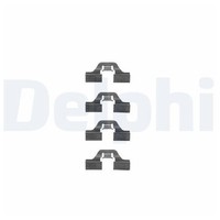 ZubehöRsatz Scheibenbremsbelag FüR Citroen DS4 NX 2.0 11 Bis 15 Delphi HNY HNS