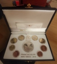 KMS, Vatikan, mit 20 Euro Silbermünze, 2014, PP, original, in Box