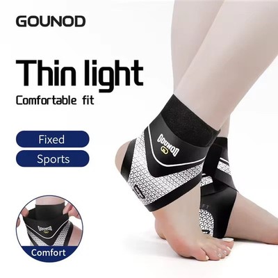 2PCS Adjustable Ankle Brace Compression Support Sleeve Stabilizer for Sports