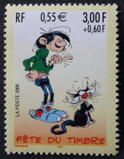 Timbre - Fête du timbre - Gaston LAGAFFE - FRANCE - 2001 - Neuf ** - YT3371
