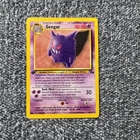 1st Edition Gengar TCG 20/82 Fossil Non-Holo Rare Pokemon Card Damaged