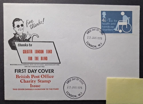 GB Commemorative Cover: Greater London Fund for the Blind