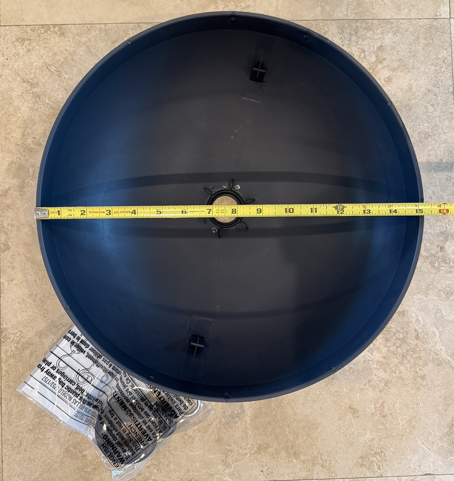 North States Two-Way Squirrel Baffle, Large Use Pole Or Hang Hook 1757 Made USA