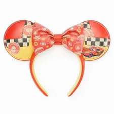 Disney Parks Cars Lightning McQueen California Adventure DCA Pixar Ear Headband
