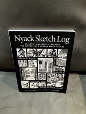 NYACK Village NY New York Art Sketches ~ Essays History ~ SIGNED BOOK 2014 112p