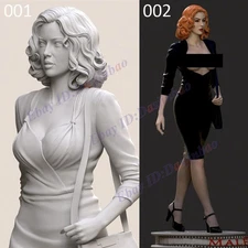 Monica Beauty Woman 1/8 1/6 1/3 3D Print Model Kit Unpainted Unassembled 2 Ver