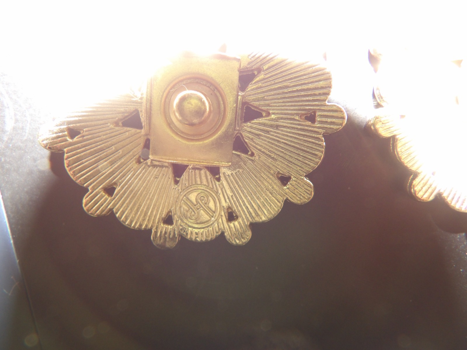 Lindsay Phillips Interchangeable Shoe Snaps: Orange & Purple