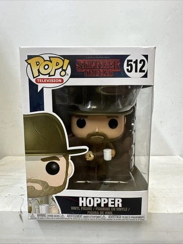 Funko Pop! Vinyl: Stranger Things - Jim Hopper (w/ Hat) #512 Netflix