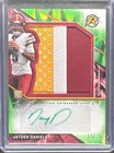 2024 RESURGENCE ROOKIE PATCH AUTO LIME GREEN POWER SURGE JAYDEN DANIELS #/15 RC