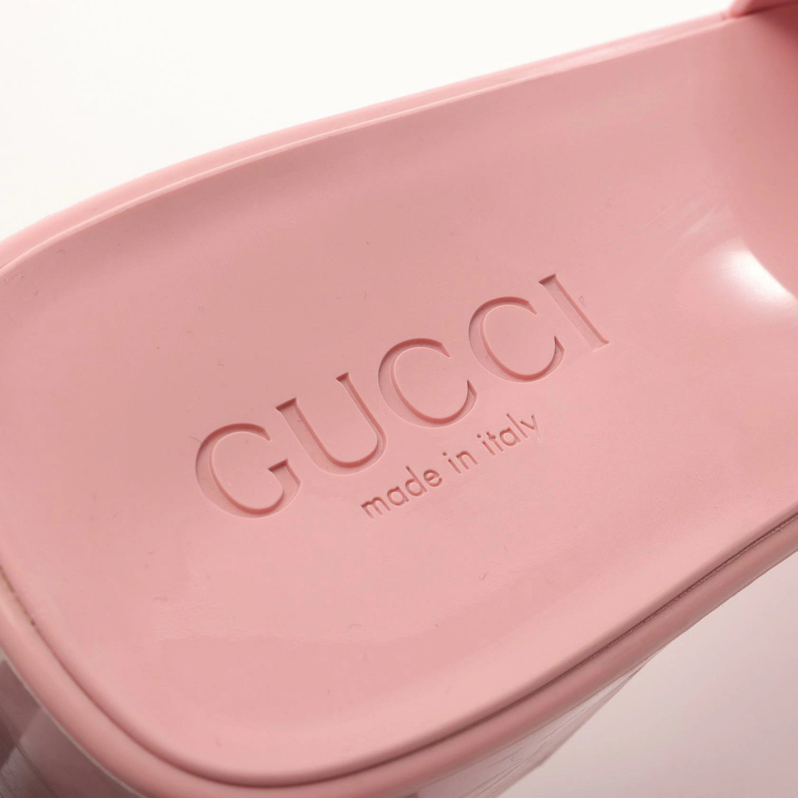 GUCCI Sandals Shoes Rubber Women's Pink 624730 thumbnail 5