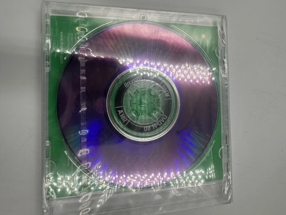 3 x Maxell 60 min DVD-R Blank 8cm Camcorder Discs  2.8GB Double sided Sealed - Image 2 of 3