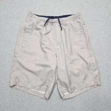 Birddogs Shorts Medium Gray Lined Drawstring Athletic Gym Stretch