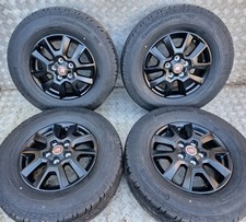 16"FIAT DUCATO,RELAY, BOXER GENUINE SET OF ALLOY WHEELS CONTINENTAL TYRES 5x118
