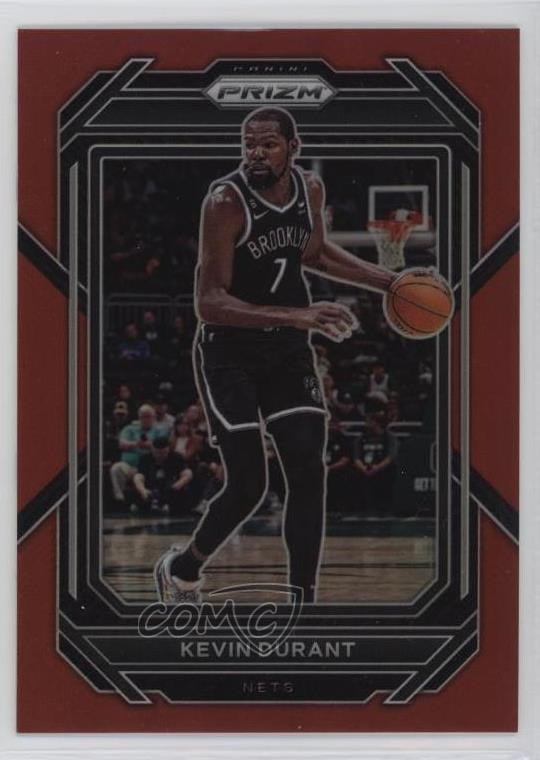 2022-23 Panini Prizm Red Prizm 9/299 Kevin Durant #10 0b4t