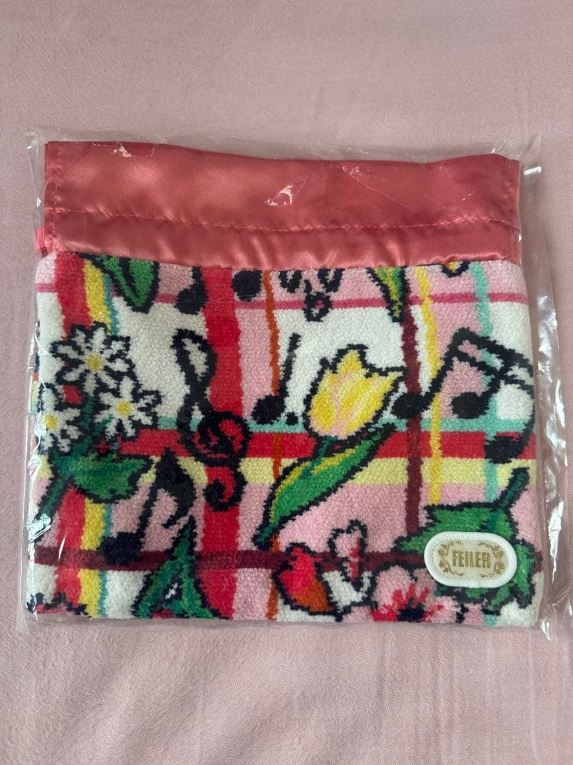 [New/Unopened] Feiler Drawstring Pouch Chesty Flo… - image 1