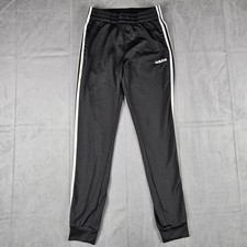 Adidas Men's Essentials 3-Stripe Tricot Track Pants Black DP2382 Size Small