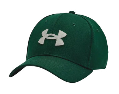 Under Armour Men's Blitzing Cap Stretch Fit Green Small / Medium