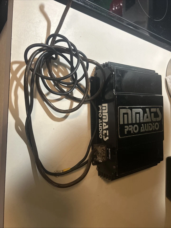 Amplificador Coche MMATS M600.2D - Monobloque Clase D Un Canal. Hallazgo raro Foto 4 de 4