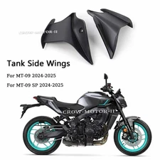 Side Downforce Naked Wing Deflector Front Spoiler For Yamaha MT-09 SP 2024-2025