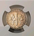 1961 Roosevelt Dime NGC PF64 Proof Silver 10C – Attractive Rainbow Toned Reverse