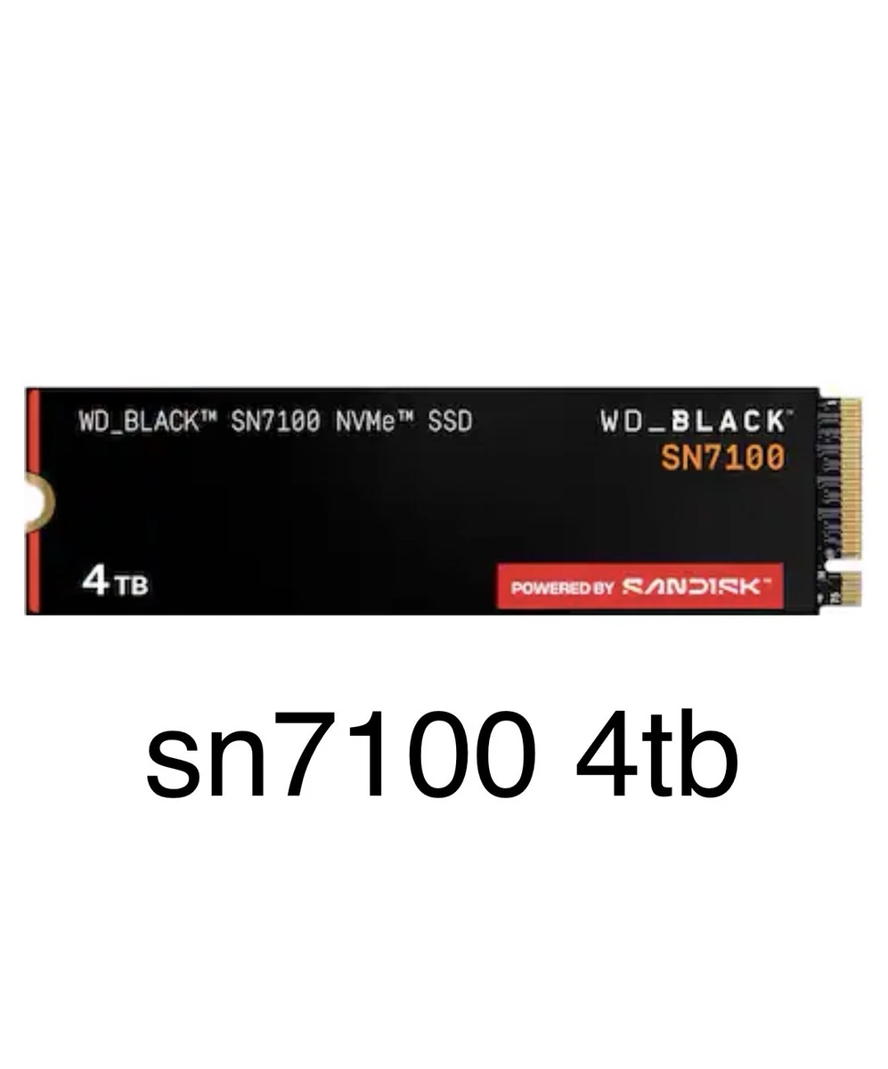 Western Digital Solid State Drives 4 TB Storage Capacity for sale