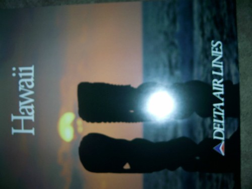 DELTA AIR LINES - HAWAII - LARGE POSTER 28 x 22 - Picture 5 of 5