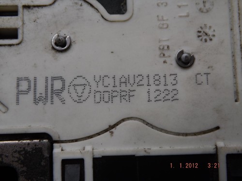 Gruppo serratura porta Ford Transit passeggero sinistro N/S Yc1av21813 2000-2014R - Foto 3 di 9