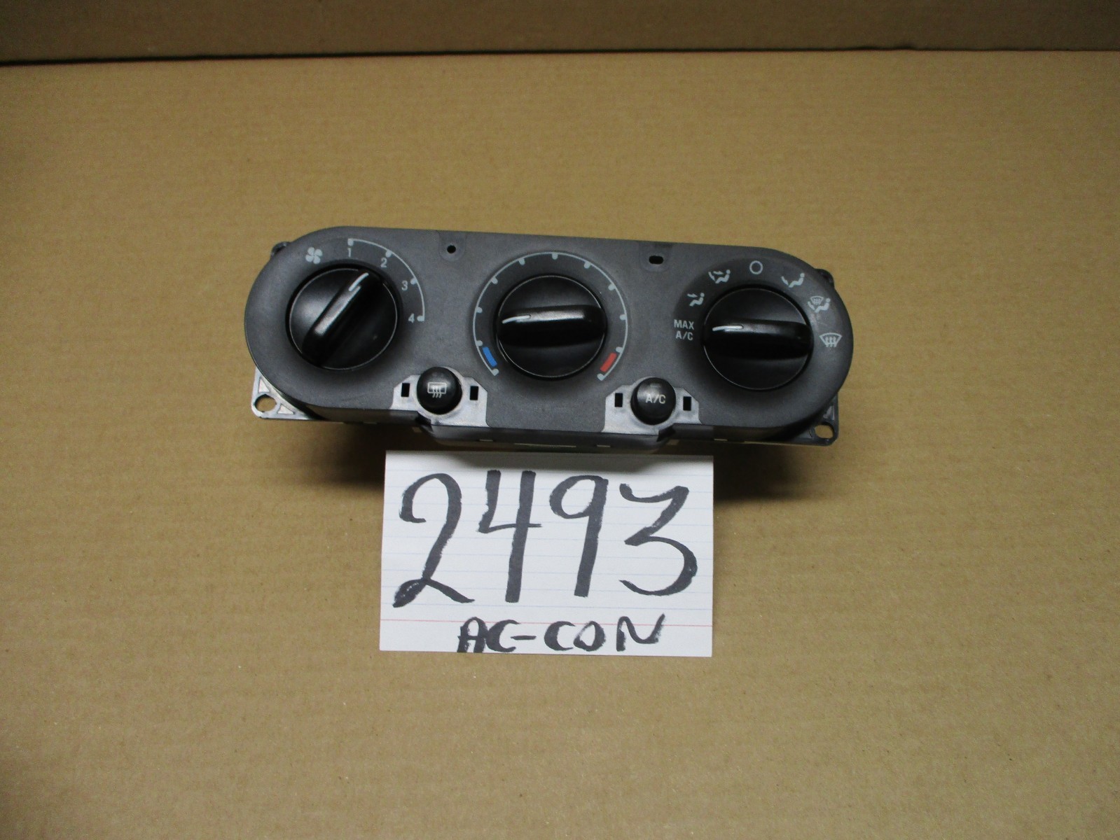 2002 2003 Ford F-150 AC and Heater Control Used Stock #2493-AC 