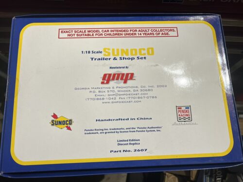 GMP Penske Team Diecast 1:18 Scale Trailer Shop Set. - Picture 2 of 2