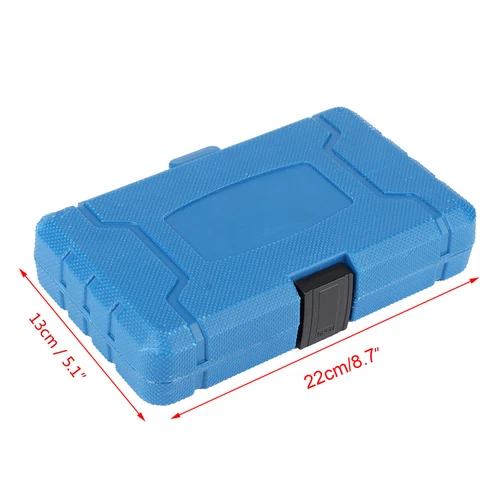 10PCS 1/2'' Drive Deep Hex Bit Socket Set Metric Allen Key Adapter Auto Repair - Picture 2 of 12