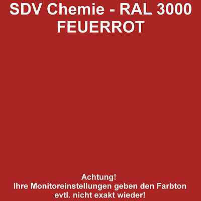 SDV Chemie Markierungsspray Rot – 12x 500 Ml, Schnell Trocknend, Für Forst & Bau