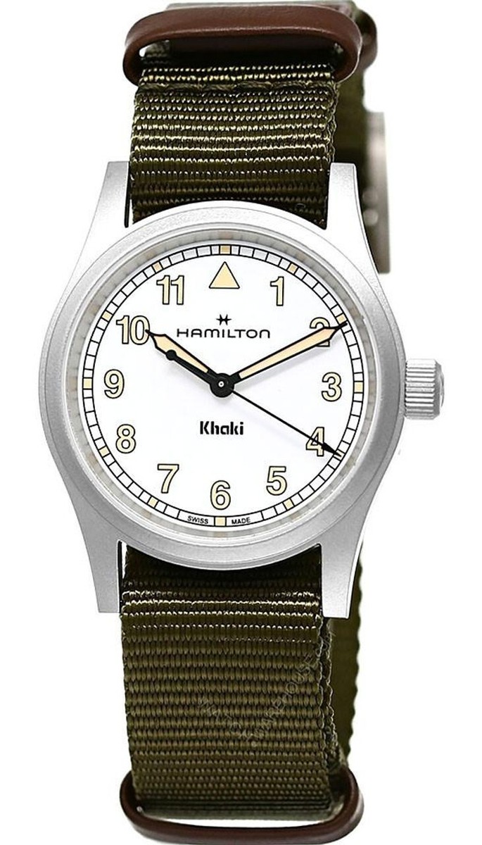 Hamilton Khaki Field Quartz 33mm Women's Watch H69301910 | eBay