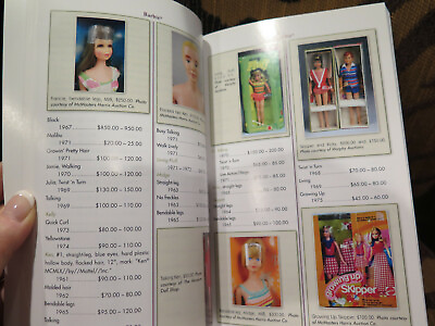 #ad Barbie to Kew DOLL VALUES Antique to Modern Book 11th Ed Linda Edwards Reference $3.35