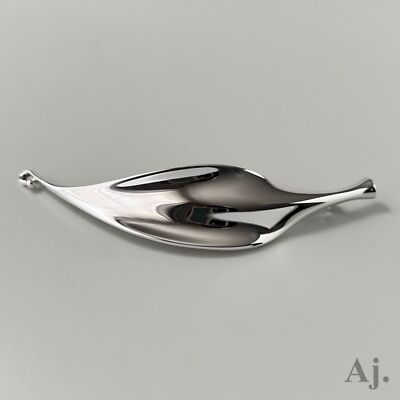 ジョージジェンセン 391 リーフ ブローチ   1 ジョージジェンセン 391 リーフ ブローチ GEORG JENSEN 1 - メルカリ