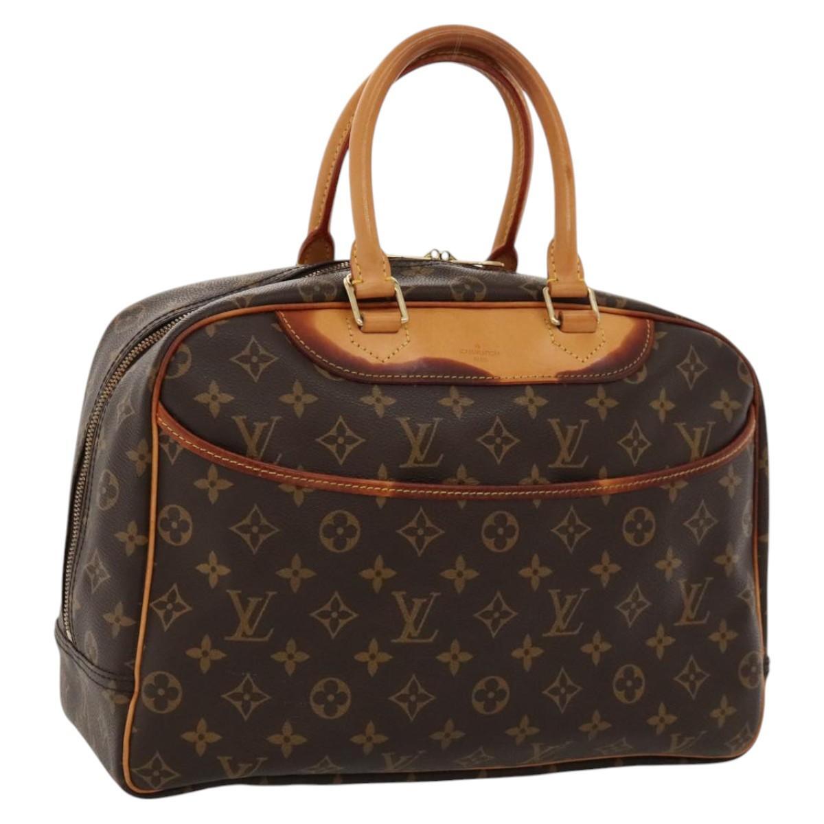 Louis Vuitton ドーヴィル LOUIS VUITTON Monogram Deauville Hand Bag M47270 LV Auth