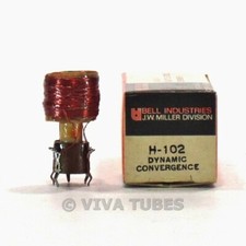 NOS NIB Vintage Miller H-102 Dynamic Convergence Coil Transformer