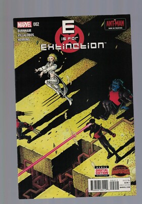MARVEL COMIC E is for Extinction  No. 2 September 2015  $3.99   USA