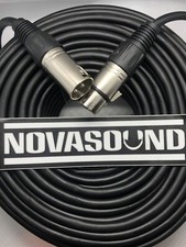 50 FT XLR Audio and 3 Pin DMX Cable - Nova Sound