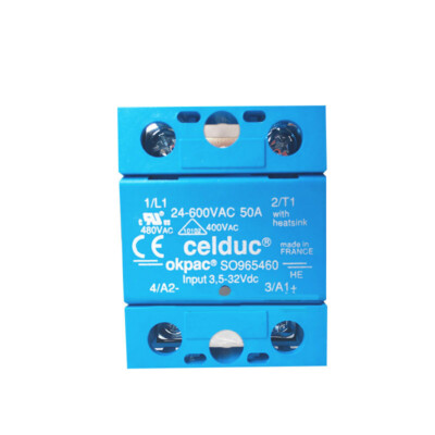 In Stock Brand New Celduc Okpac Solid State Relay SO965460 50A/24-600VAC PLC