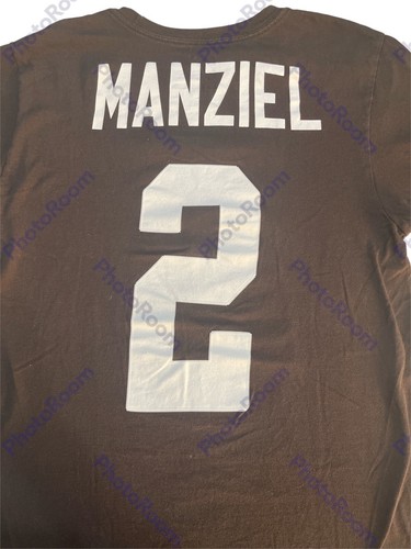 Preowned Nike NFL Cleveland Browns #2 Johnny Manziel Shirt Size Small D3 - Picture 6 of 7