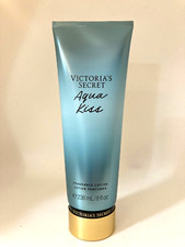 VICTORIA  S SECRET AQUA KISS FRAGRANCE BODY LOTION CREAM 8 oz New