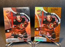 2021-22 Upper Deck Allure Hockey Allure Leopard JACOB BERNARD-DOCKER #128 RC 