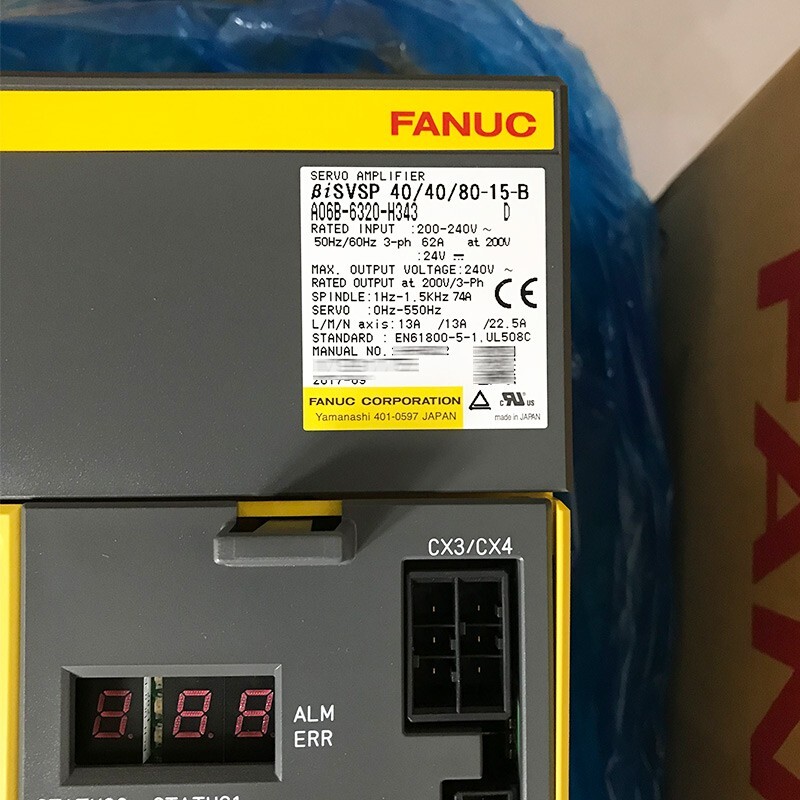 NEW FANUC A06B-6320-H343 SERVO AMPLIFIER A06B6320H343 EXPEDITED