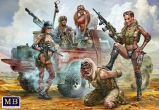Desert Battle Series. Skull Clan - New Amazons (Model kit) 1/35 MasterBox 35199