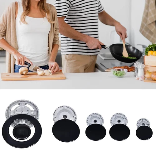 5PCS/Set Cooker Hat Set Stove Lid Upgraded Flame Cap Fit Sαbaf Gas Stove Burners - Picture 9 of 11