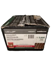 3600Pcs Siding Nails 2-1/4” x .092” 15 Degree Collated Wire Coil Full Round Head