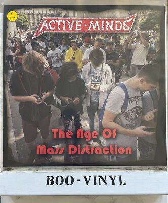 ACTIVE MINDS ~ THE AGE OF MASS DISTRACTION LP VINYL-PLATTE PUNK SEHR GUTER ZUSTAND + / FAST NEUWERTIG