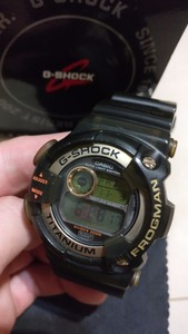 g shock frogman titanium